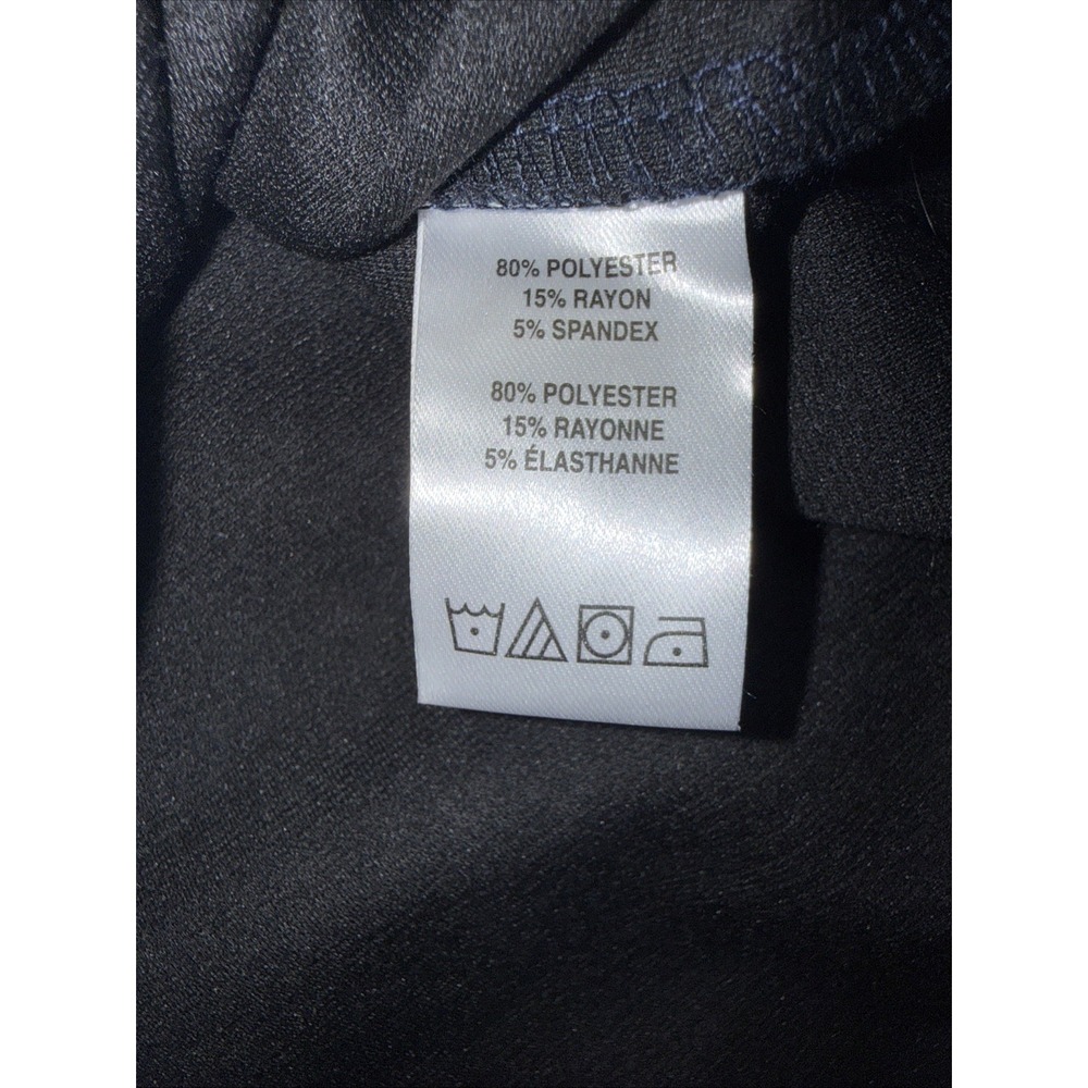 Age of Wisdom Flannel Shirt‎ Men Med Blue Plaid Flap Pocket Metal Button Shacket - Picture 8 of 12